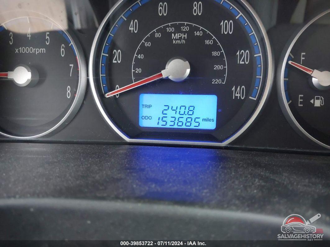5NMSH73E89H272519 2009 HYUNDAI SANTA FE photo no. 7