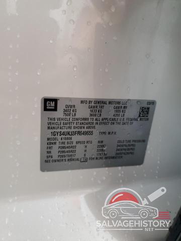 1GYS4UKJ3FR649655 2015 CADILLAC ESCALADE photo no. 13