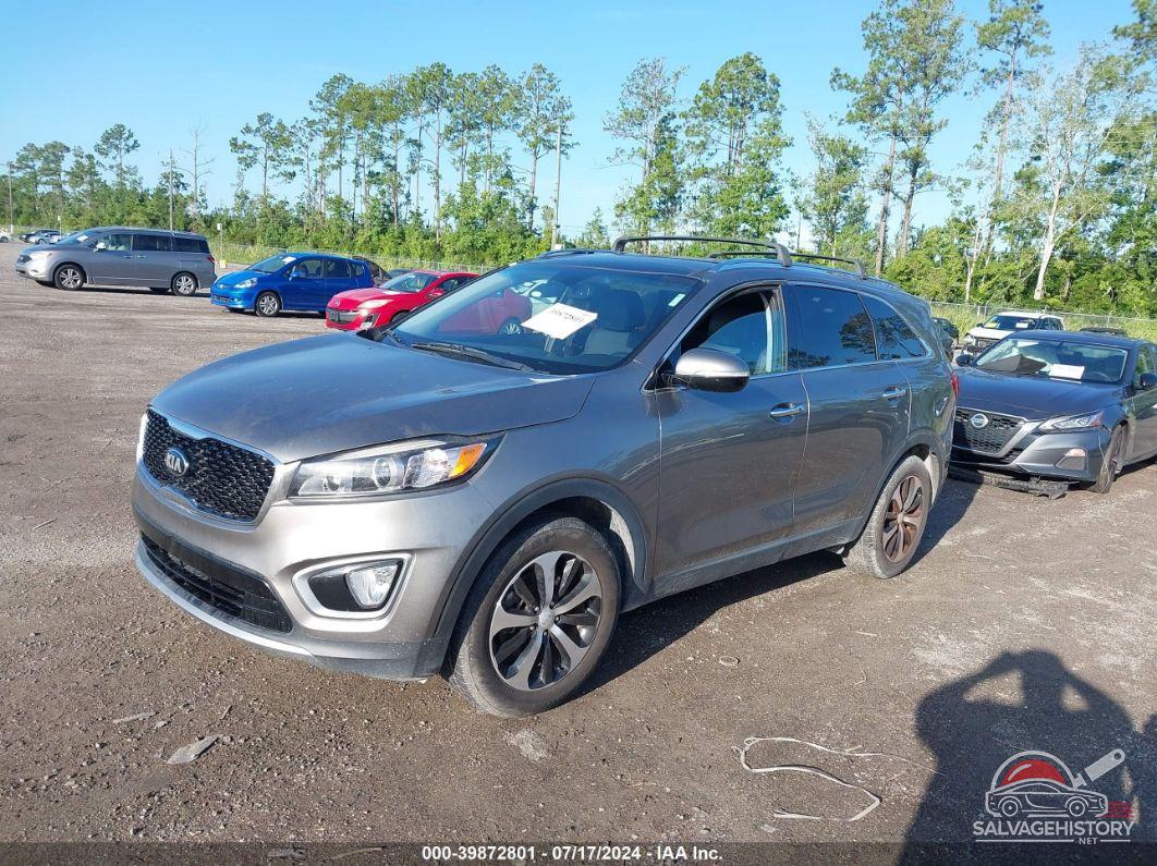 5XYPH4A59GG160861 2016 KIA SORENTO photo no. 2