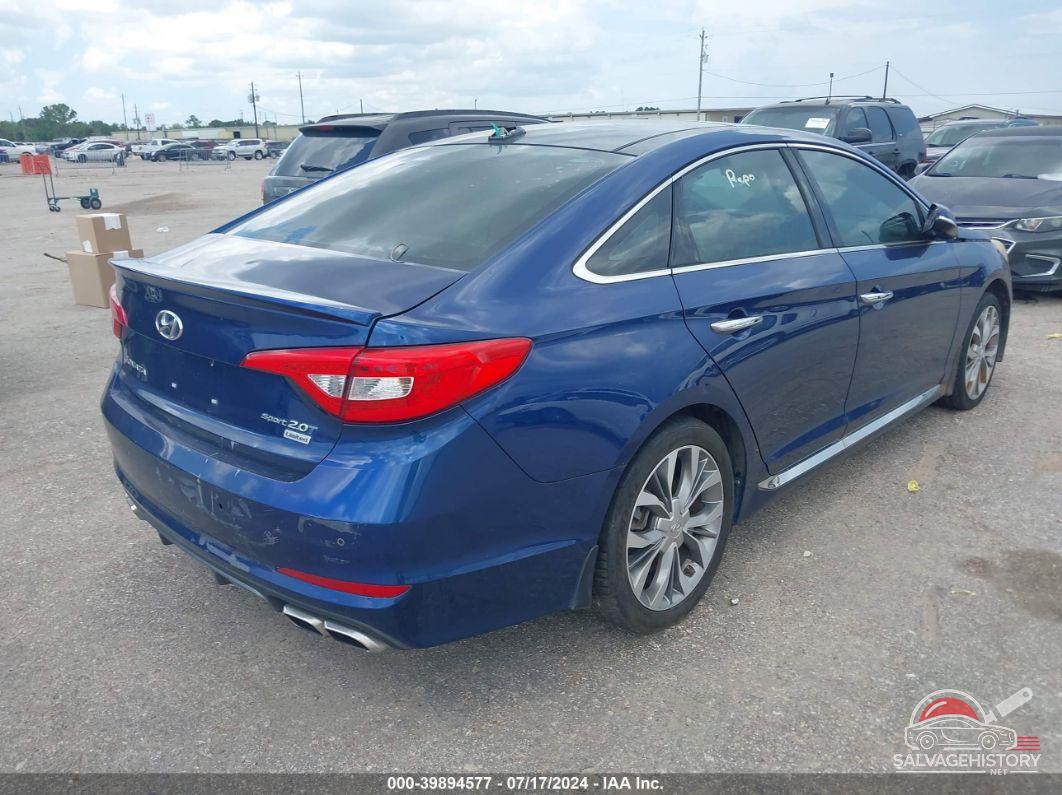 5NPE34AB3FH136879 2015 HYUNDAI SONATA photo no. 4