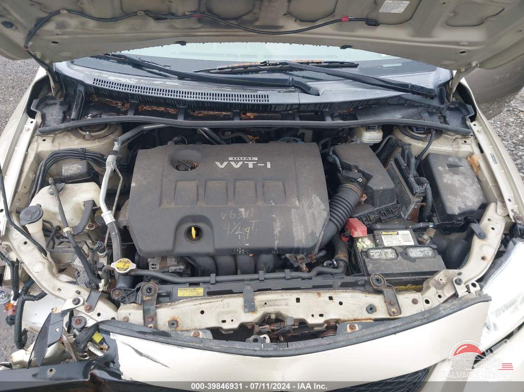 2T1BU40E29C185171 2009 TOYOTA COROLLA photo no. 10