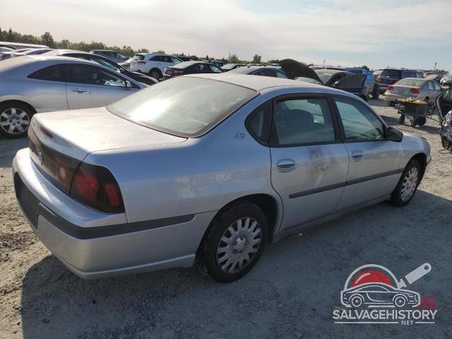 2G1WF52E149312010 2004 CHEVROLET IMPALA photo no. 3