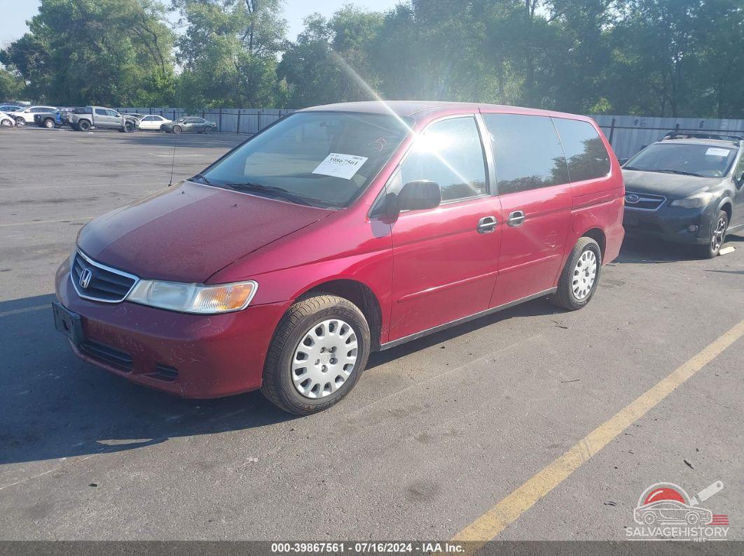 5FNRL18584B110113 2004 HONDA ODYSSEY photo no. 2
