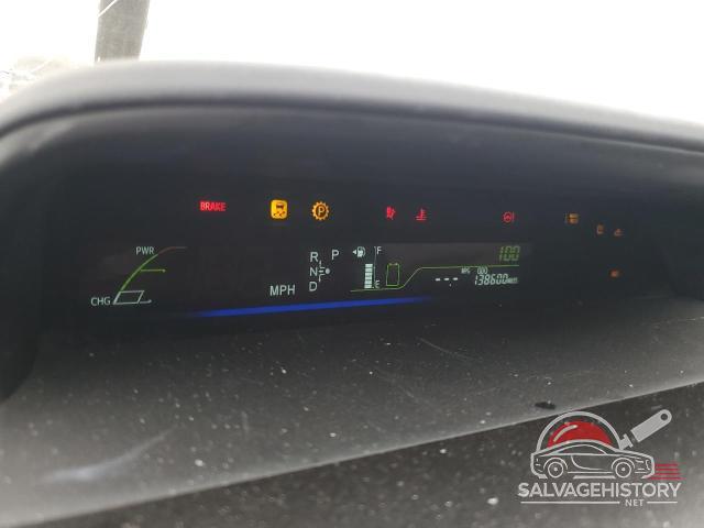 JTDZN3EU5C3125519 2012 TOYOTA PRIUS photo no. 9