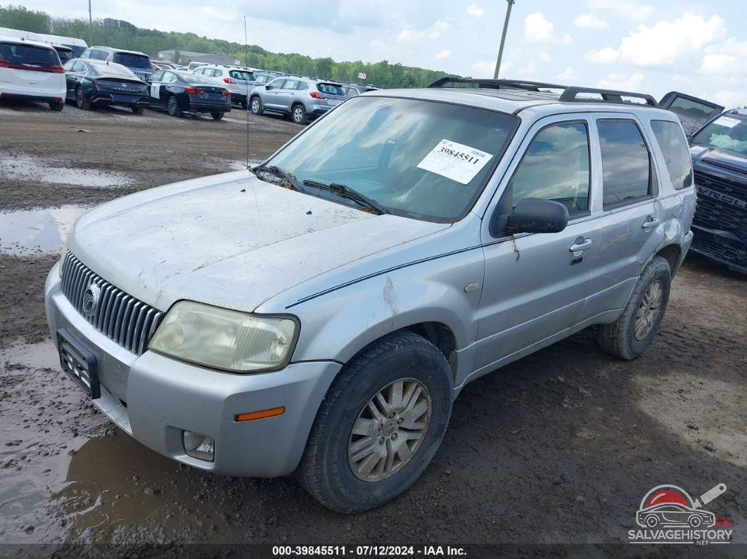 4M2YU57175DJ28619 2005 MERCURY MARINER photo no. 2