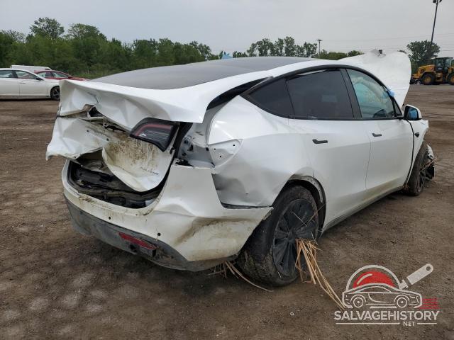 5YJYGDEEXLF044183 2020 TESLA MODEL Y photo no. 3