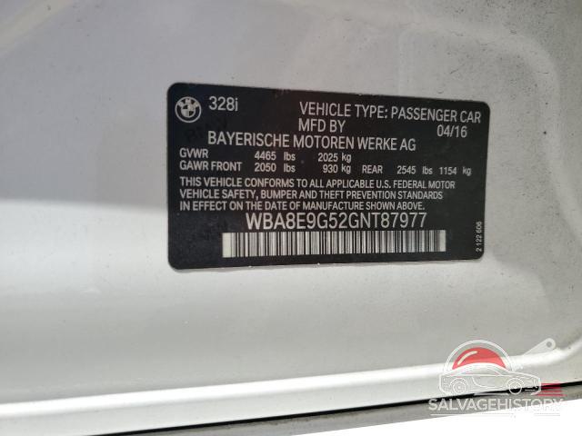 WBA8E9G52GNT87977 2016 BMW 3 SERIES photo no. 13