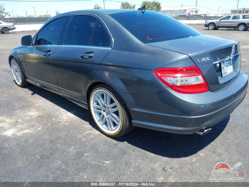 WDDGF54X89R064805 2009 MERCEDES-BENZ C 300 photo no. 3