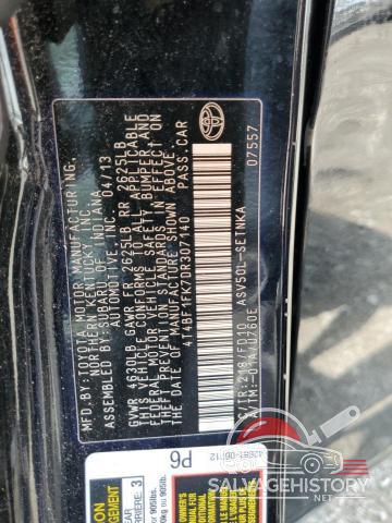 4T4BF1FK7DR307140 2013 TOYOTA CAMRY photo no. 12