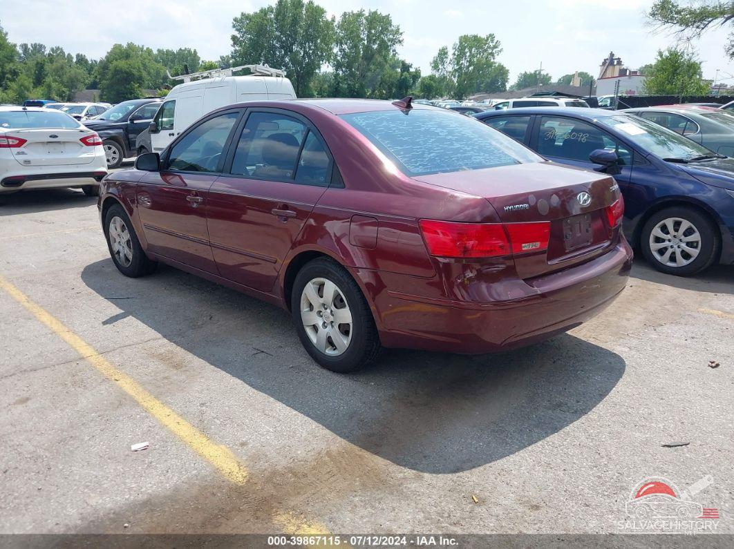 5NPET46CX9H498083 2009 HYUNDAI SONATA photo no. 3