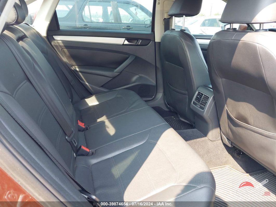 1VWBN7A36DC042217 2013 VOLKSWAGEN PASSAT photo no. 8
