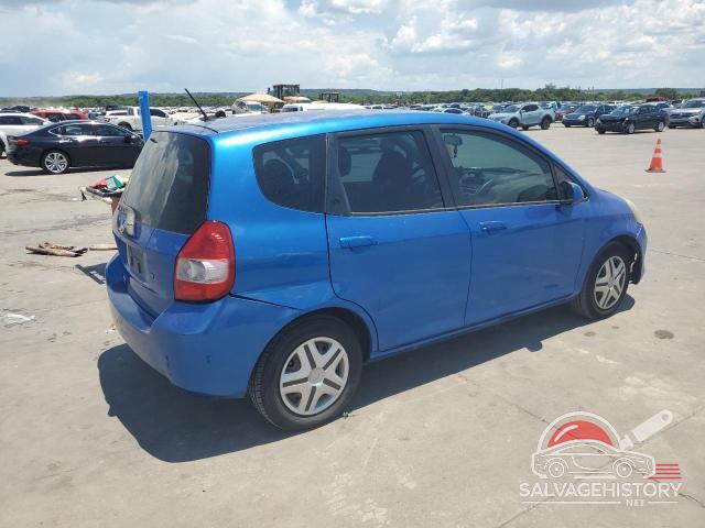 JHMGD38458S049107 2008 HONDA FIT photo no. 3