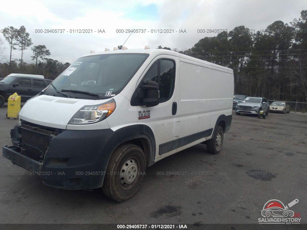 3C6TRVAG6KE565866 2019 RAM PROMASTER CARGO VAN photo no. 2