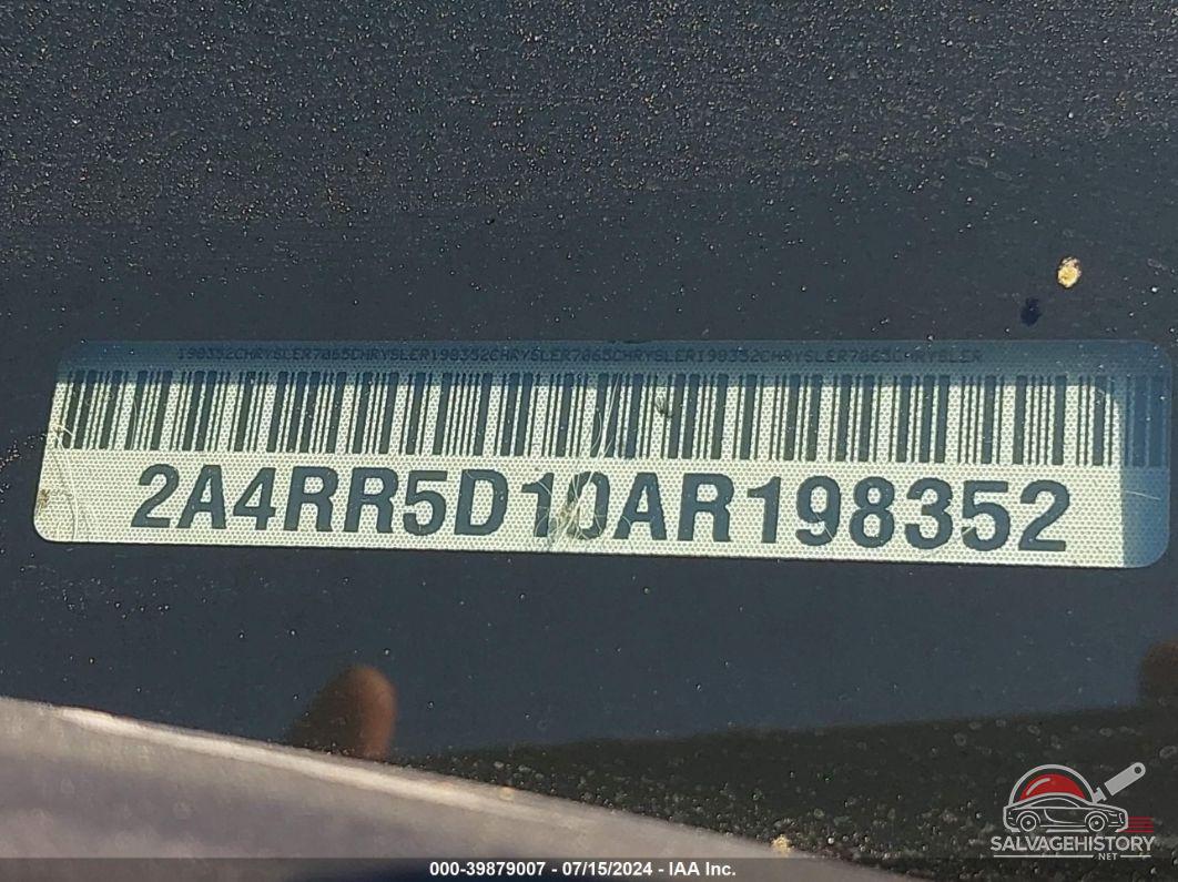 2A4RR5D10AR198352 2010 CHRYSLER TOWN & COUNTRY photo no. 9