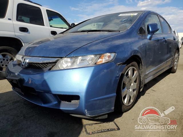 1HGFA16569L010500 2009 HONDA CIVIC photo no. 5