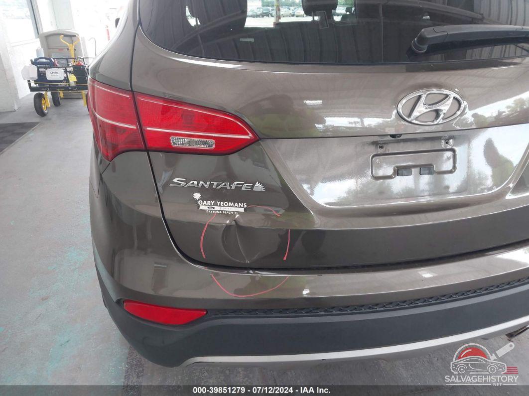 5XYZU3LA0DG117417 2013 HYUNDAI SANTA FE SPORT photo no. 6