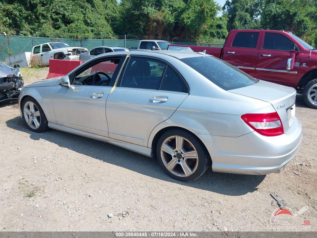 WDDGF8BB2AF479813 2010 MERCEDES-BENZ C-CLASS photo no. 3