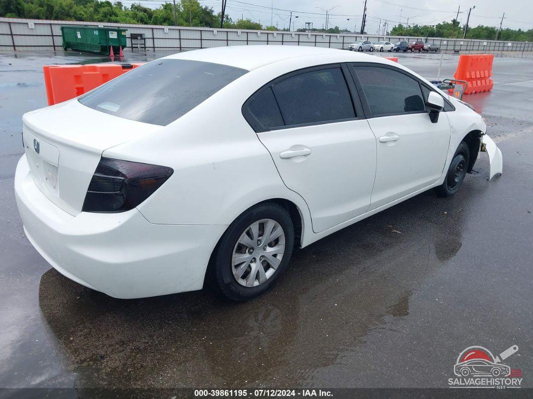 19XFB2F58CE081683 2012 HONDA CIVIC photo no. 4