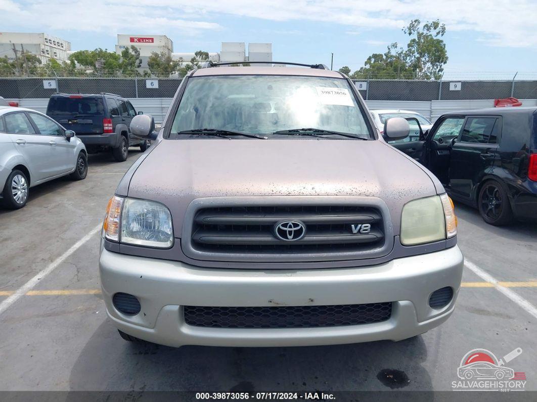 5TDZT34A22S131515 2002 TOYOTA SEQUOIA photo no. 6