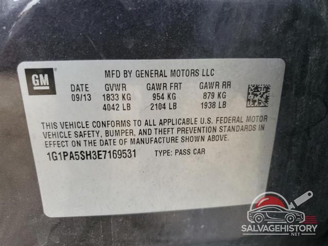 1G1PA5SH3E7169531 2014 CHEVROLET CRUZE photo no. 12