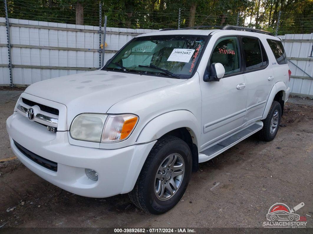 5TDBT48A56S269704 2006 TOYOTA SEQUOIA photo no. 2