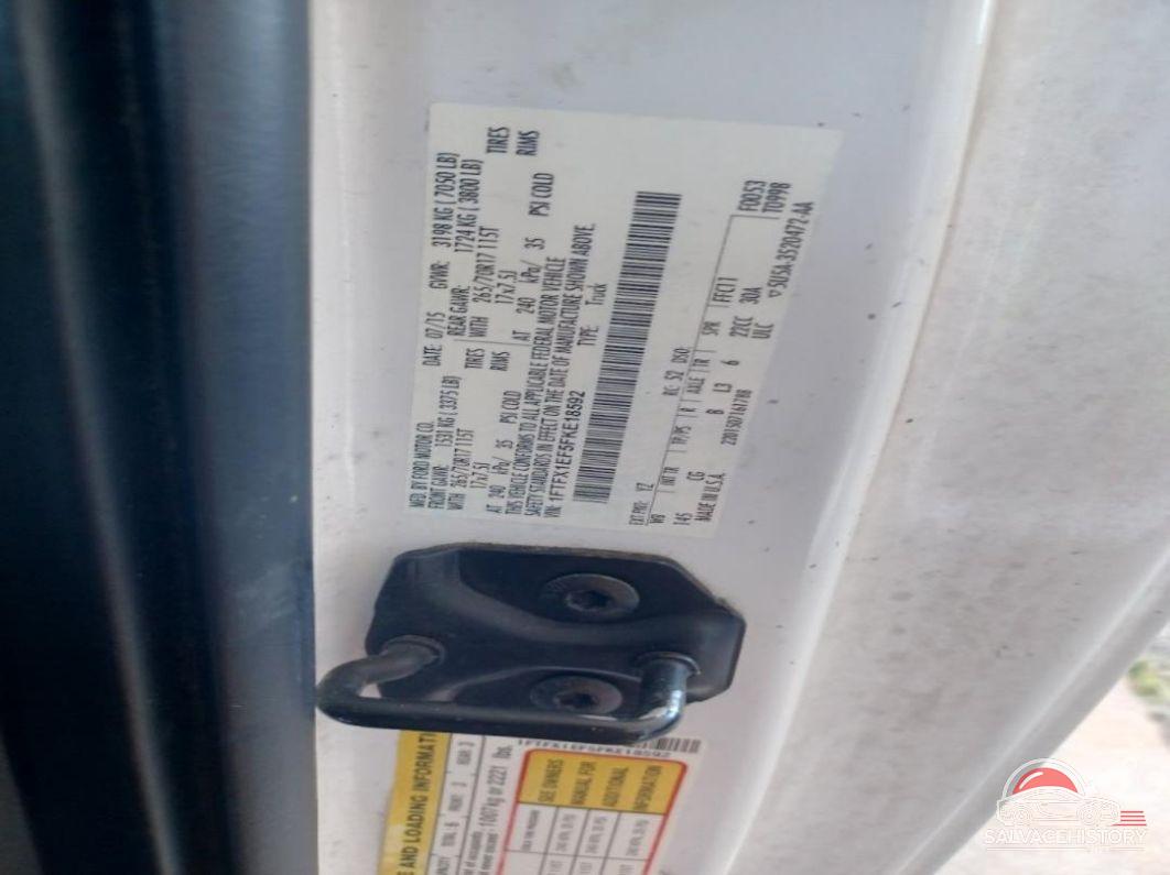 1FTFX1EF5FKE18592 2015 FORD F-150 photo no. 3