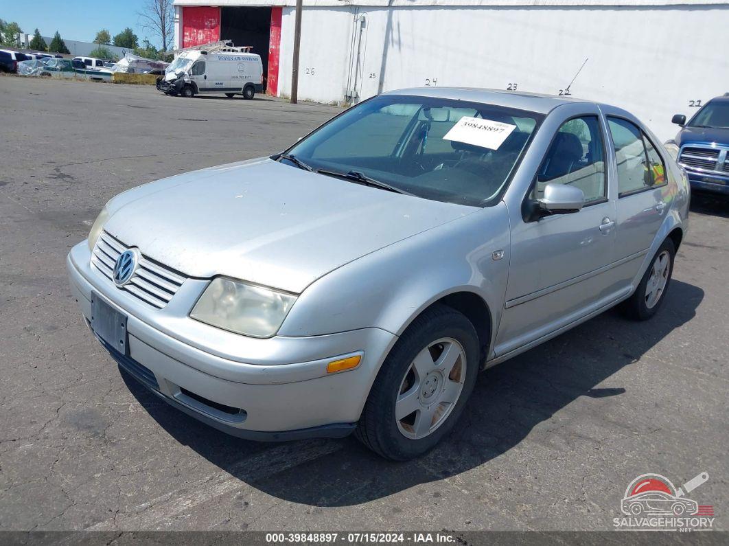 3VWSS29M21M072950 2001 VOLKSWAGEN JETTA photo no. 2