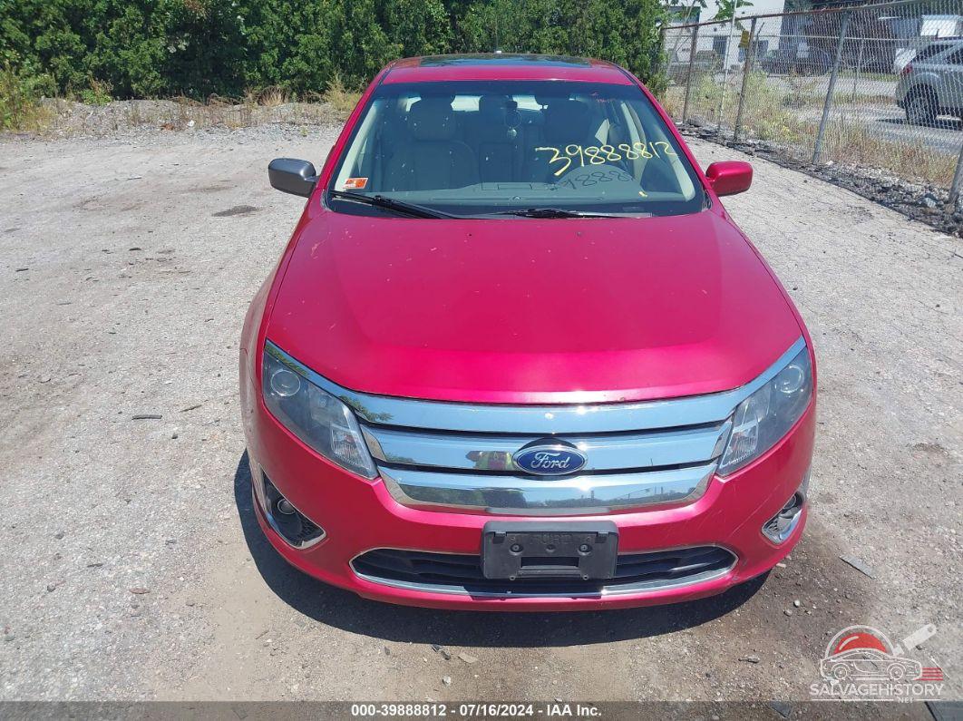 3FAHP0JA0CR153669 2012 FORD FUSION photo no. 6