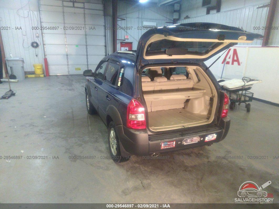 KM8JN72D96U319568 2006 HYUNDAI TUCSON photo no. 3