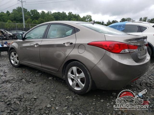 5NPDH4AE0CH141959 2012 HYUNDAI ELANTRA photo no. 2