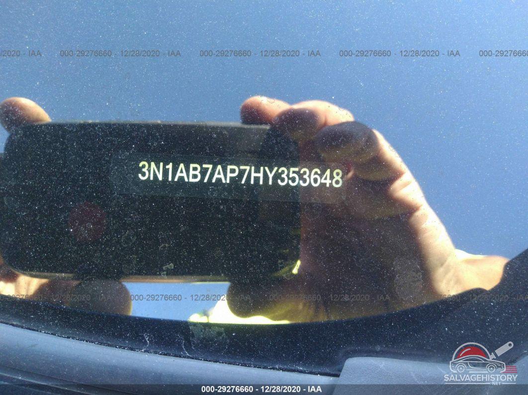 3N1AB7AP7HY353648 2017 NISSAN SENTRA photo no. 9