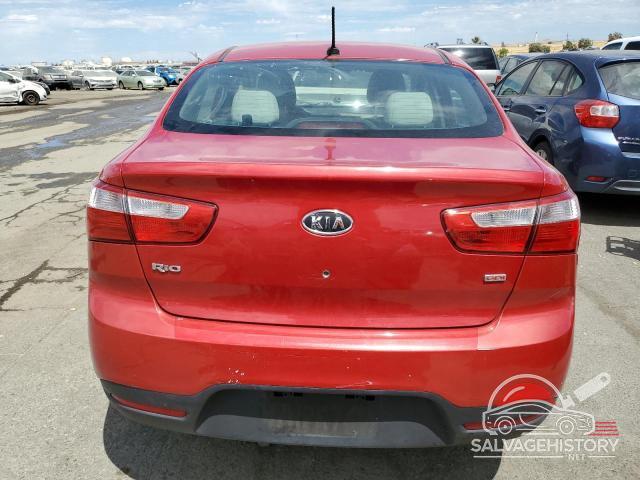 KNADM4A37D6131061 2013 KIA RIO photo no. 6