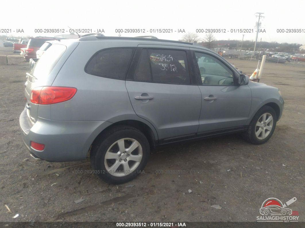 5NMSH13EX7H086734 2007 HYUNDAI SANTA FE photo no. 4