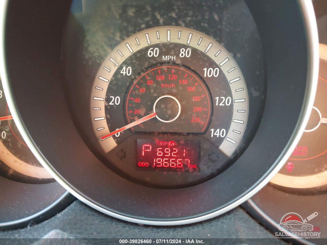 KNAFU4A25A5166408 2010 KIA FORTE photo no. 7