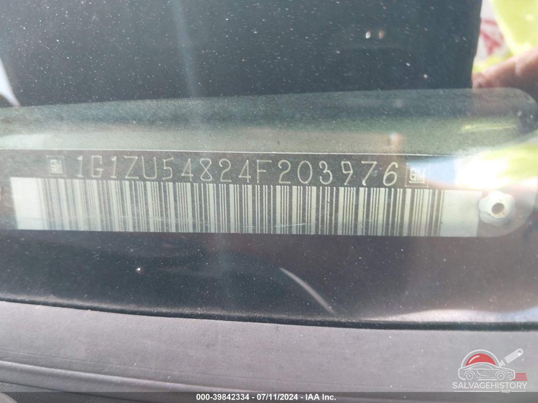 1G1ZU54824F203976 2004 CHEVROLET MALIBU photo no. 9