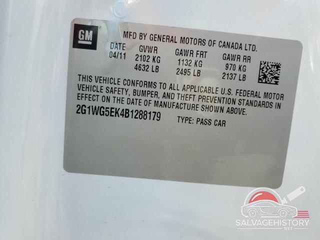 2G1WG5EK4B1288179 2011 CHEVROLET IMPALA photo no. 13