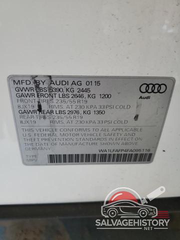 WA1LFAFP4FA095116 2015 AUDI Q5 photo no. 13