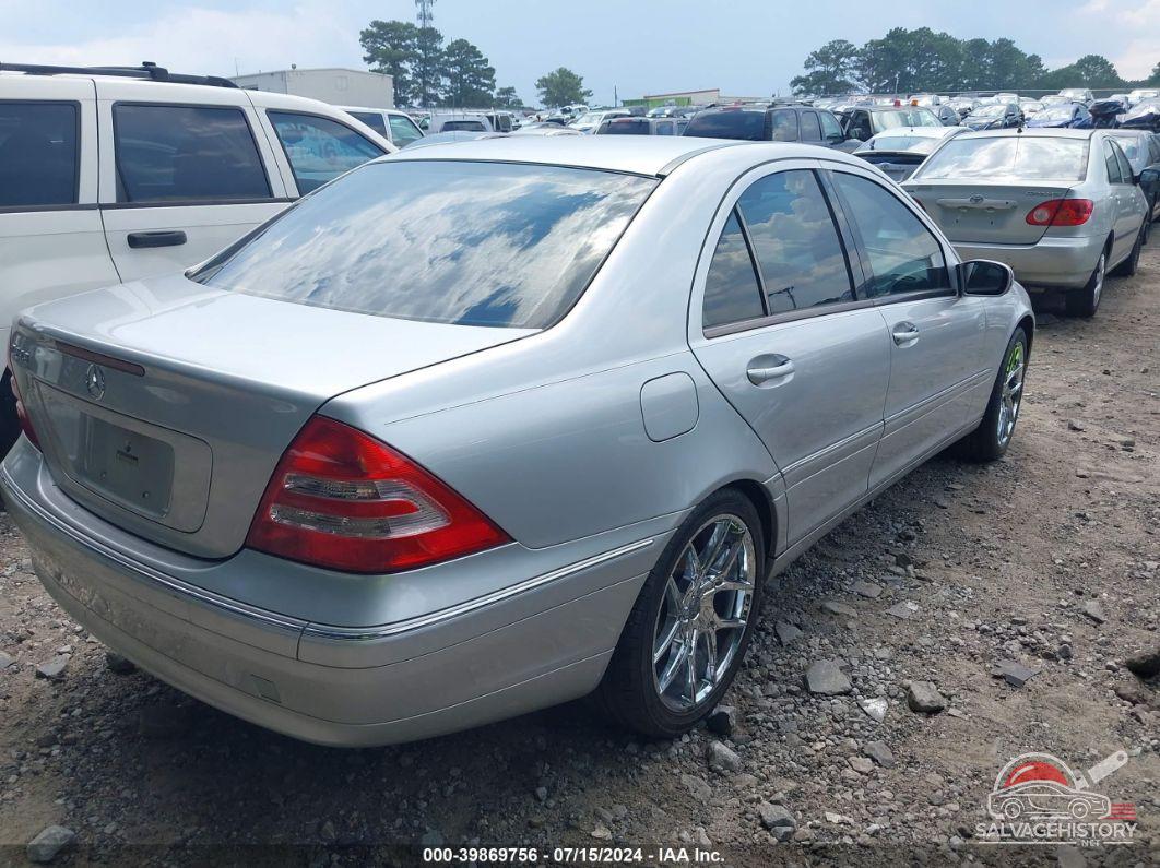 WDBRF61J83F378308 2003 MERCEDES-BENZ C 240 photo no. 4