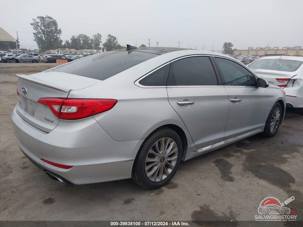 5NPE34AF6FH102325 2015 HYUNDAI SONATA photo no. 4