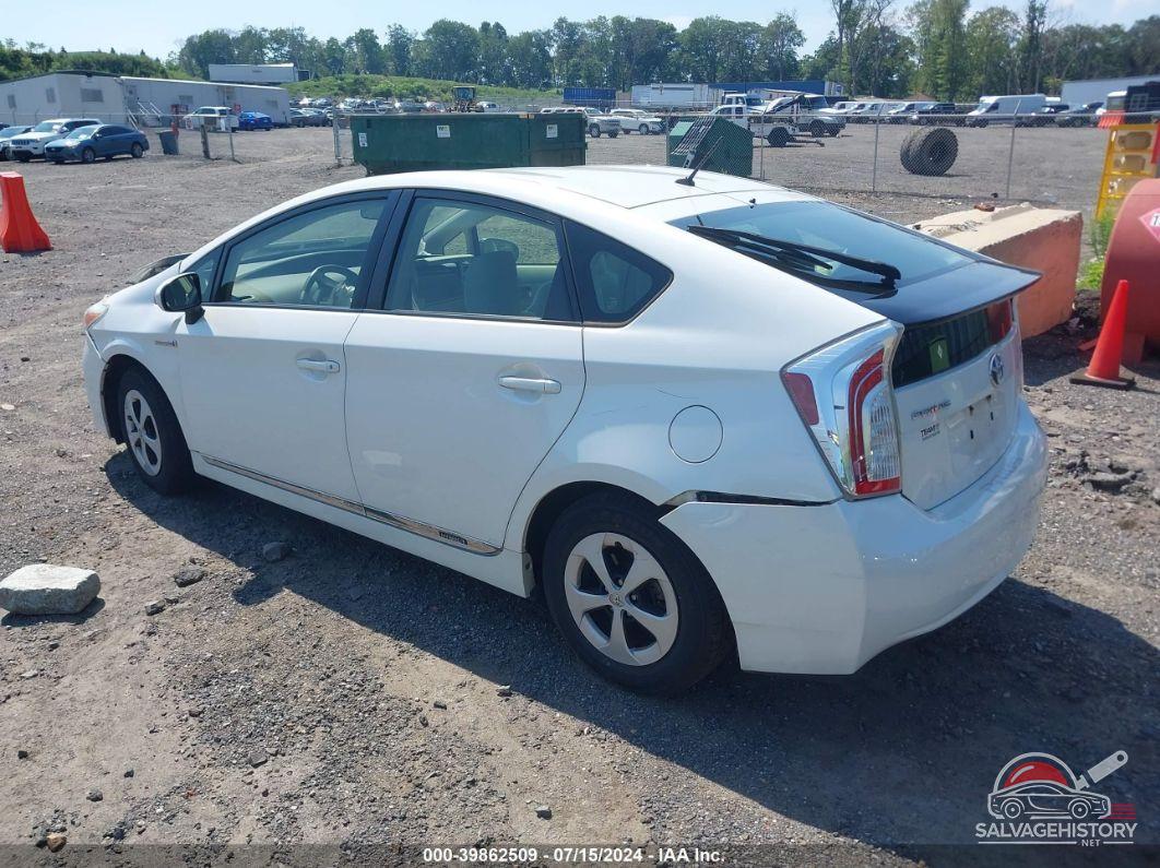 JTDKN3DU2C5506512 2012 TOYOTA PRIUS photo no. 3