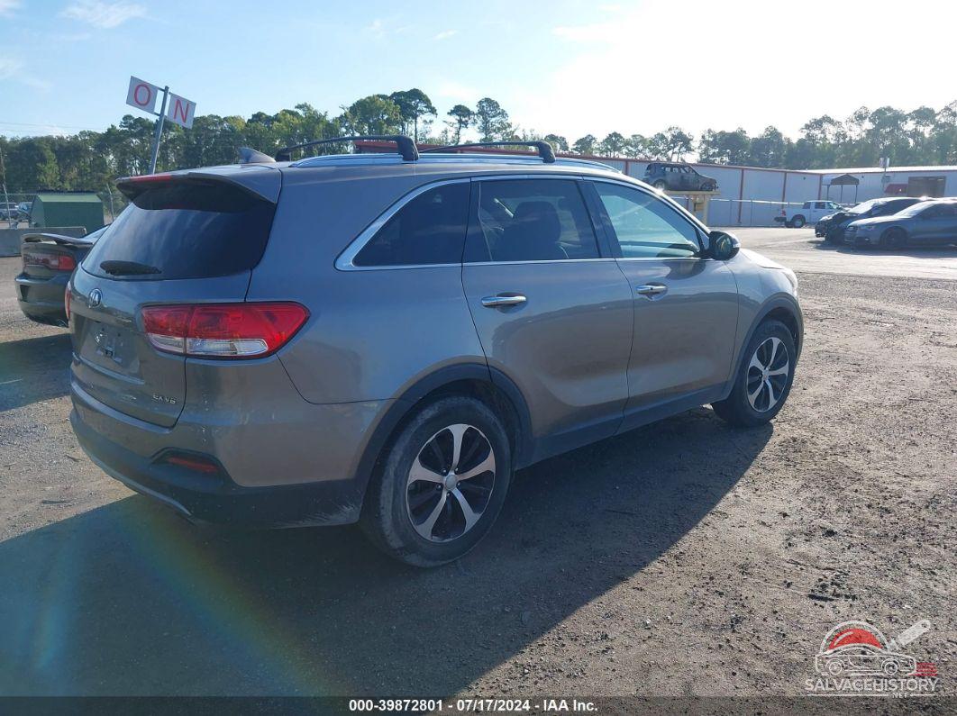 5XYPH4A59GG160861 2016 KIA SORENTO photo no. 4