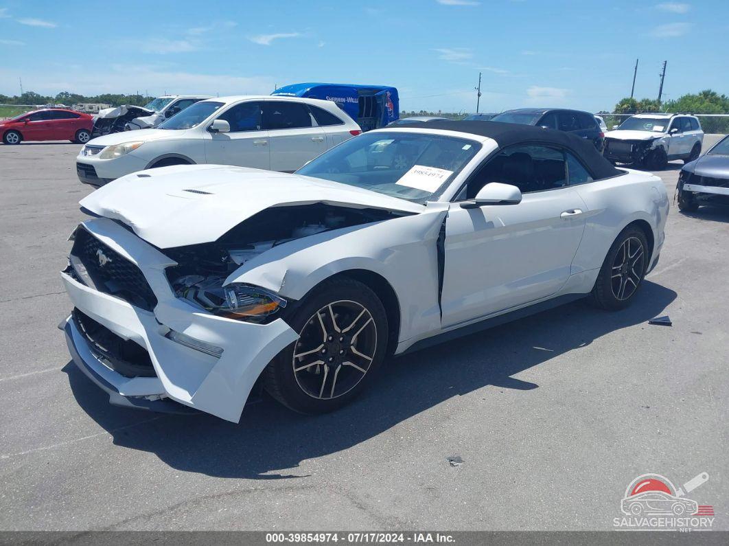 1FATP8UH4L5137558 2020 FORD MUSTANG photo no. 2