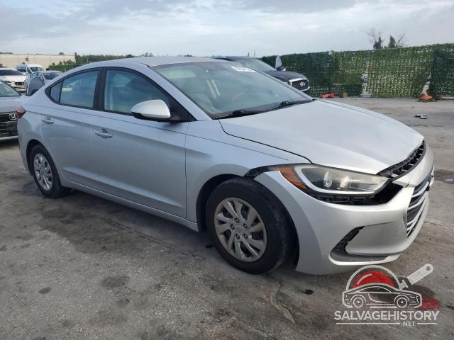 KMHD74LF0HU061868 2017 HYUNDAI ELANTRA photo no. 4