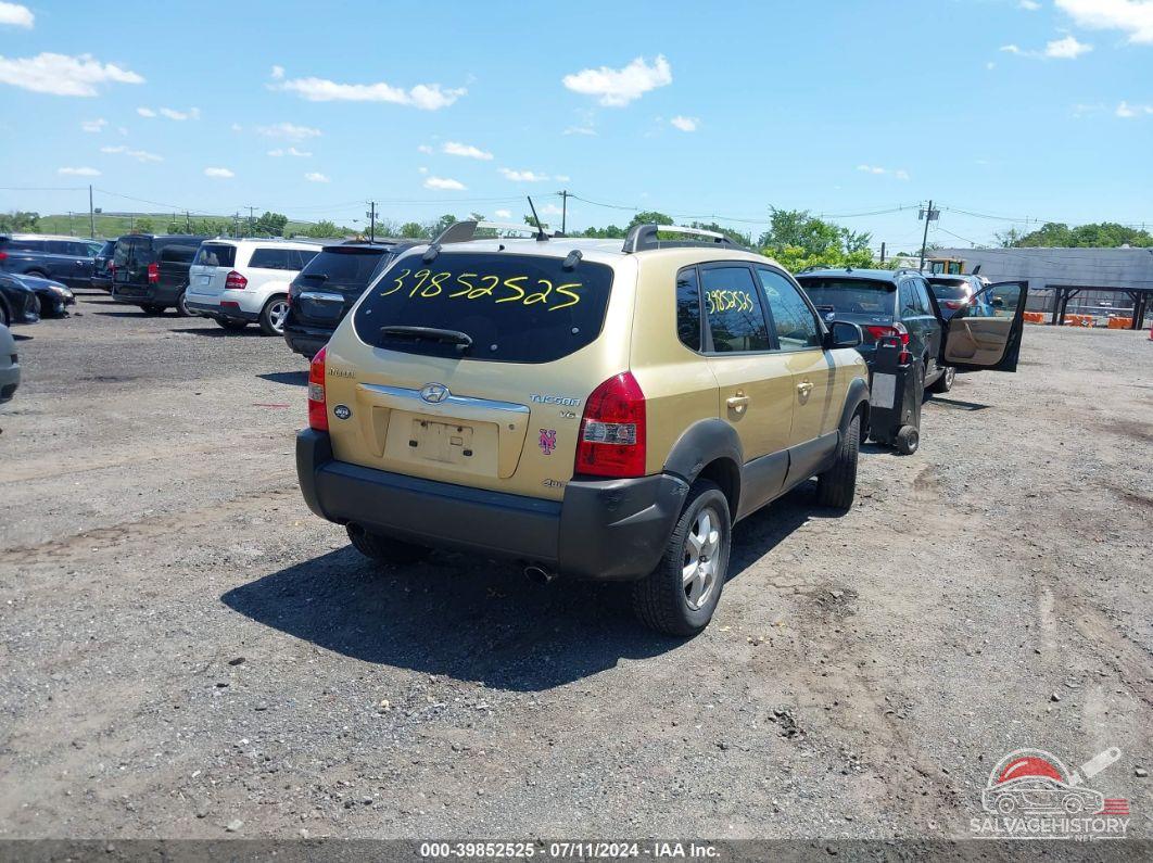 KM8JN72D55U137820 2005 HYUNDAI TUCSON photo no. 4