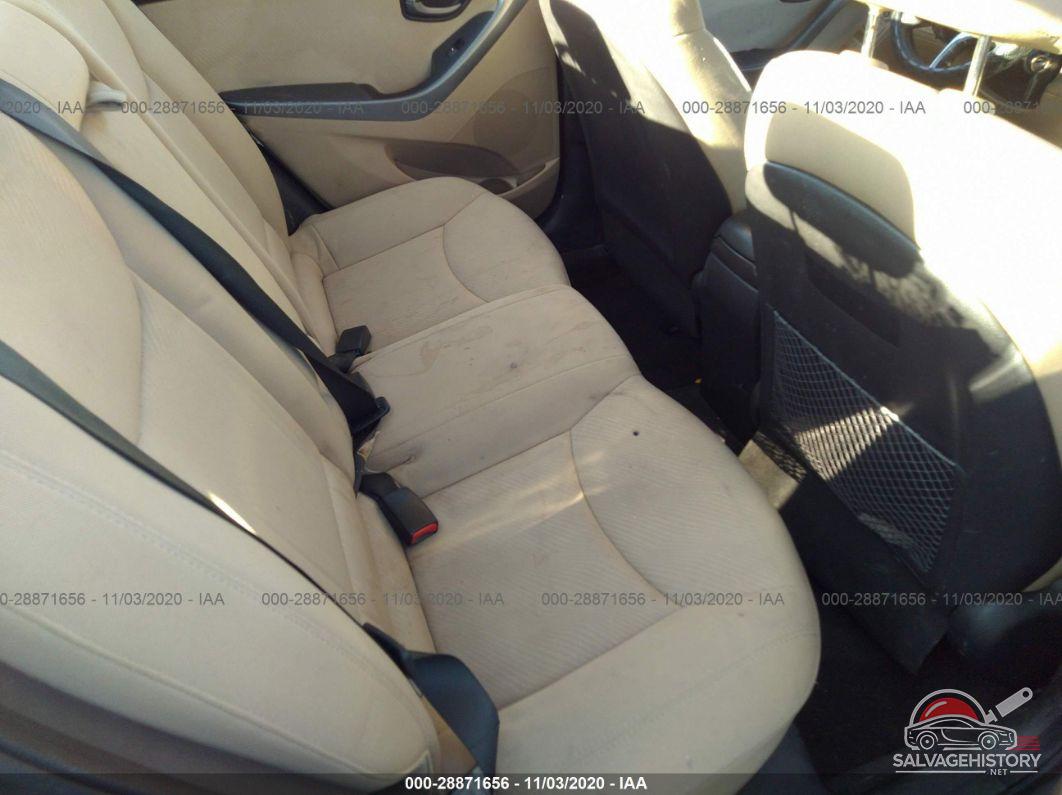 KMHDH4AE2BU089055 2011 HYUNDAI ELANTRA photo no. 8