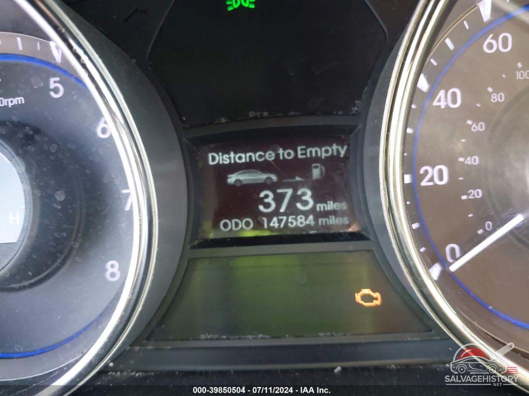 5NPEC4AC4DH611980 2013 HYUNDAI SONATA photo no. 7