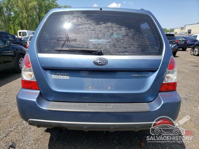 JF1SG65667H705438 2007 SUBARU FORESTER photo no. 6