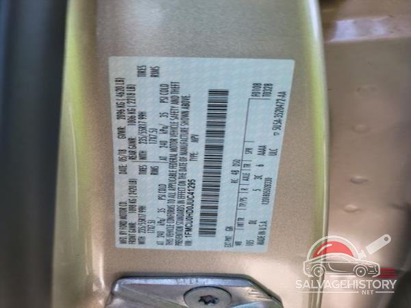 1FMCU0HD0JUC41295 2018 FORD ESCAPE photo no. 5