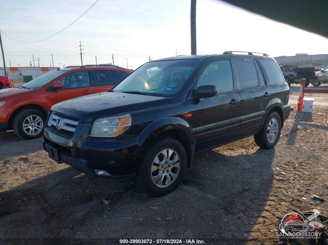 5FNYF28776B045817 2006 HONDA PILOT photo no. 2