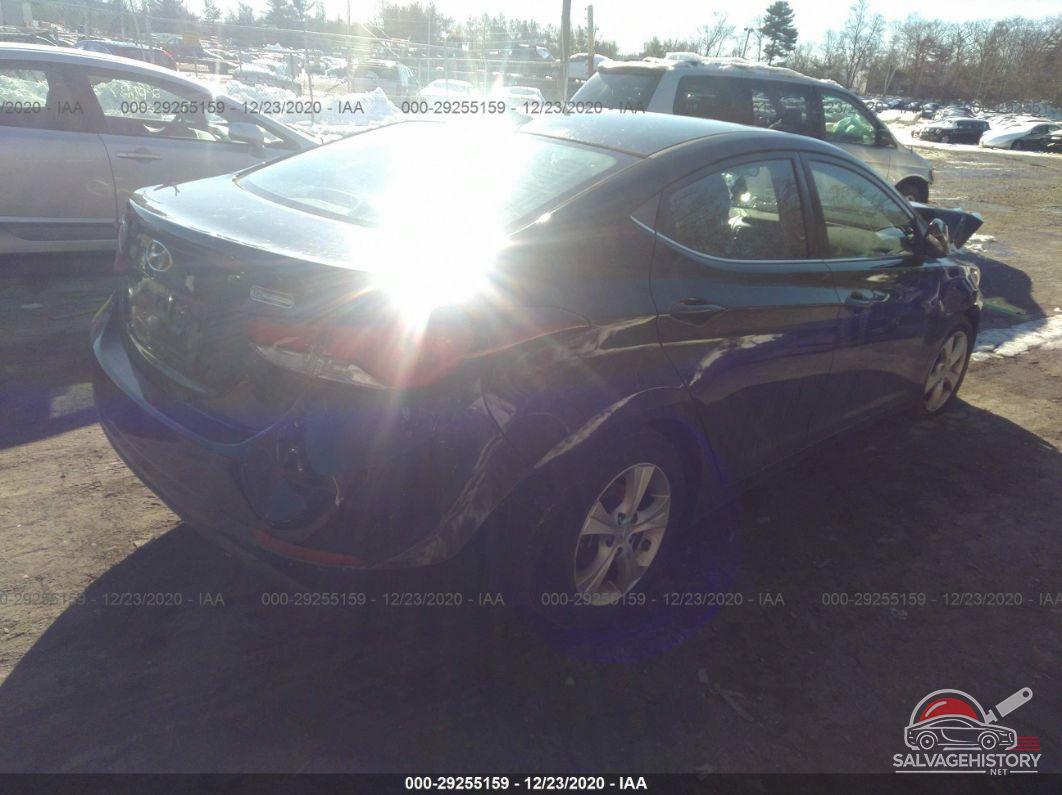 KMHDH4AE8GU490956 2016 HYUNDAI ELANTRA photo no. 4